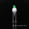 42/410 42mm 50ml 100ml black push foam pump spray with silicone brush